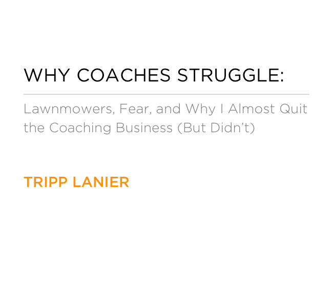 Why Coaches Struggle eBook – Fall 2018